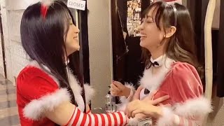 【TikTok】サンタコスで胸揉み揉み【karen】#shorts