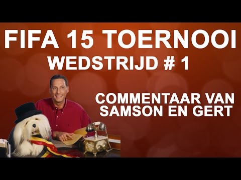 FIFA 15 Toernooi #1 - Met Samson en Gert