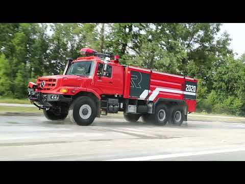 Zetros 6x6 Firefighting vehicle