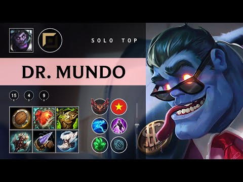 Dr. Mundo Top vs Vayne - VN Grandmaster Patch 25.24