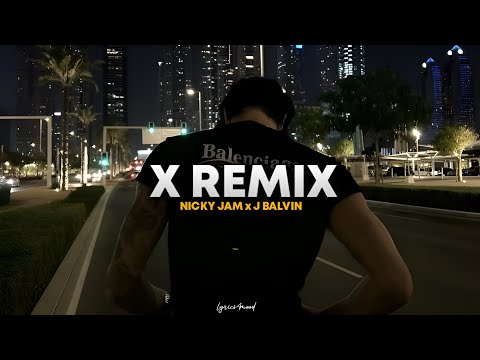 X Remix - Nicky Jam x J Balvin Covered by Ryanded [slowed reverb + lyrics] | TikTok Version