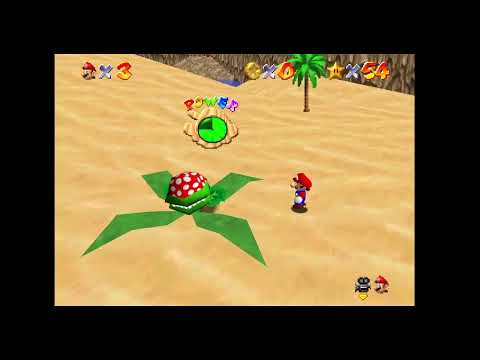 Super Mario Star Road - Invisible Bowser in Koopa Canyon