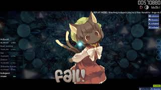 Osu - me trying Ange du Blanc Pur ;-;