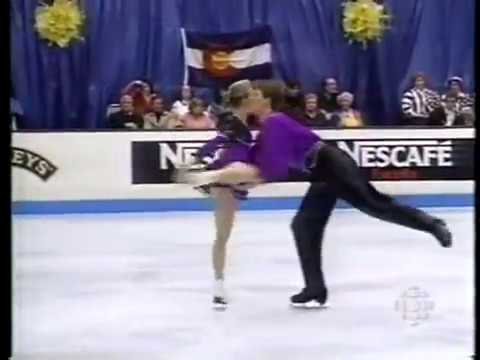 Radka Kovarikova - René Novotny SP 1994 Worlds