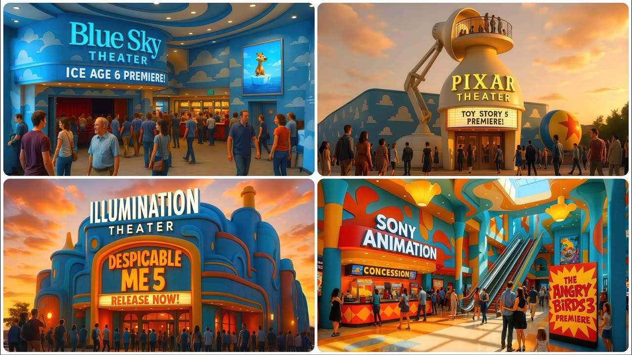 Animation Studios as Theaters by AI
