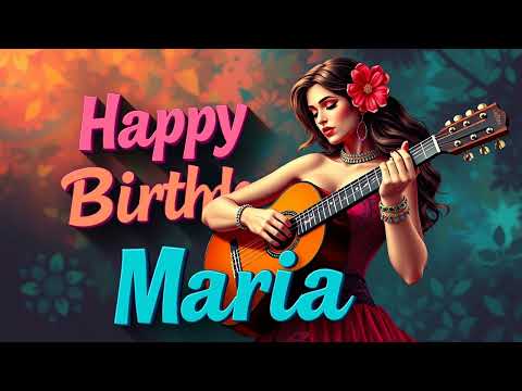 Happy Birthday Maria - Female Vocals (Latin Vibes)
