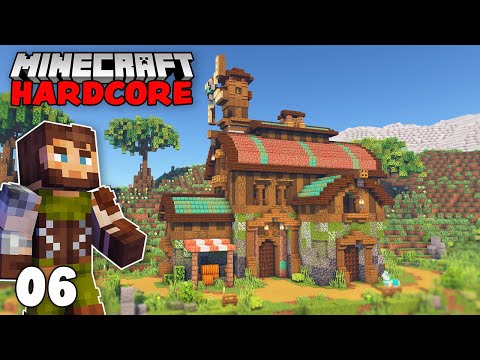 Starting My Farming Village in Hardcore Minecraft 1.19 - Ep.6