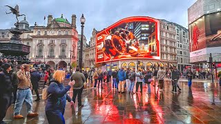 London Autumn Walk 2025 🍁 Mayfair to Covent Garden West End Evening Tour | 4K HDR