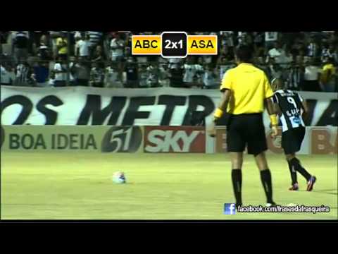 Gols ABC 4 x 1 ASA - Brasileirão Série B 15/11/13