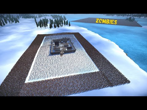 Can Roman Legion Defend Fort From 450,000 Zombies - UEBS 2