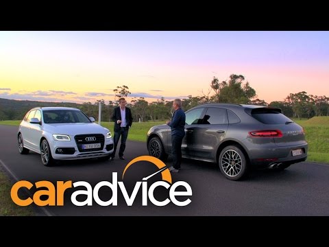Porsche Macan S Diesel v Audi SQ5 TDI Drag Race