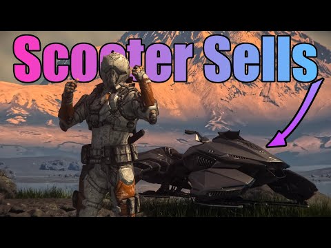 Scooter Sells HoverQuad 4k | Star Citizen 4.0.1