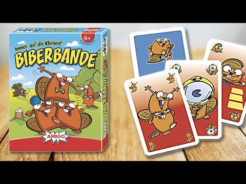 BEAVER BANDE - Game Rules TV (German Game Instructions) - AMIGO