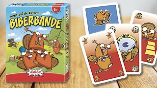 BIBERBANDE - Spielregeln TV (Spielanleitung Deutsch) - AMIGO