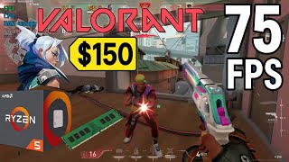 Valorant Benchmark Ryzen 5 2400G (8GB RAM)