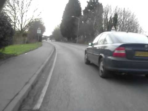 FJ08 DJV Travis Perkins HGV Far Too Close at Speed