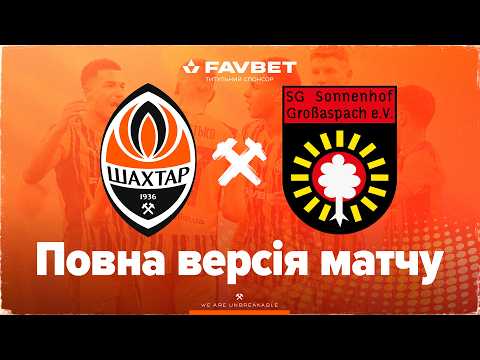 Shakhtar vs Sonnenhof Großaspach. Full friendly match (03/02/2026) | Training camp in Türkiye