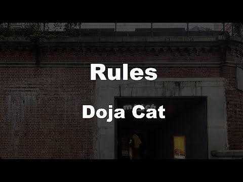 Karaoke♬ Rules - Doja Cat 【No Guide Melody】 Instrumental