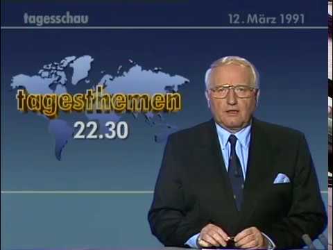 tagesschau vom 12.03.1991 Atomkraftwerke Greifswald & Stendal