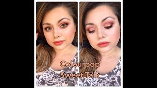 New! Colourpop Spring 2019 Collection | SWEET TALK PALETTE + BLUSHES | Review &amp; Tutorial