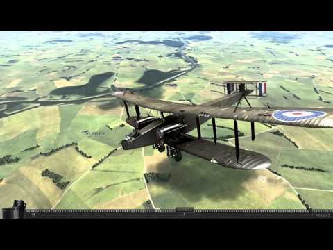 ROF: Pfalz D.XII vs Handley Page O/400