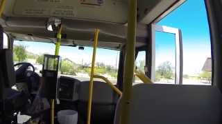 preview picture of video 'Route 685, Ajo, Gila Bend, Phoenix - Valley Metro Bus Ride, Arizona, GOPR6567'