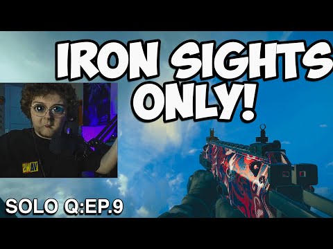IRON SIGHTS ONLY! SOLO QUEUE TIPS AND TRICKS! EP.9 - RAINBOW SIX SIEGE