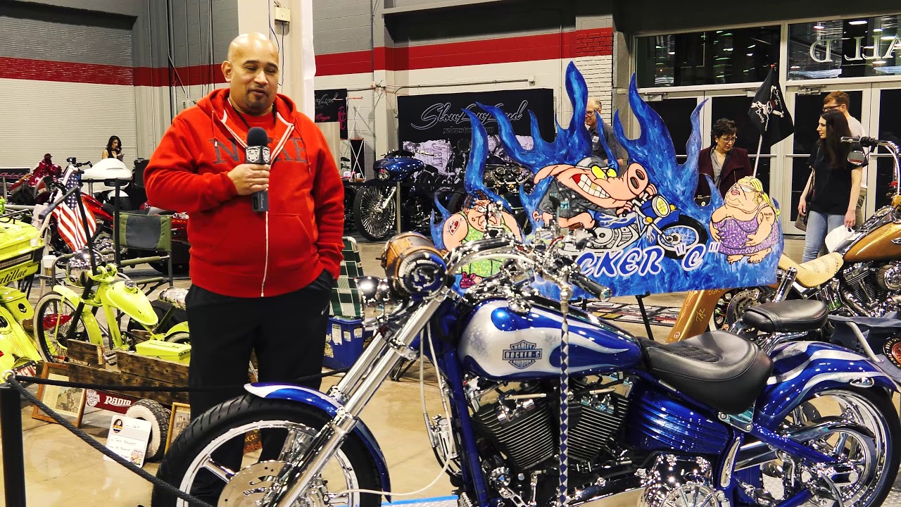 World of Wheels Chicago 2020 - Jerry Ortiz Custom Bike | Hupy and ...