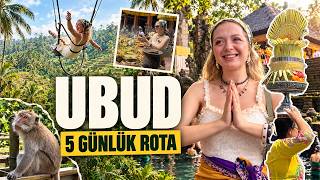 5 GÜNLÜK DOLU DOLU UBUD PLANI 🌴 Bu Videoyu İzlemeden Bali’ye Gitmeyin!