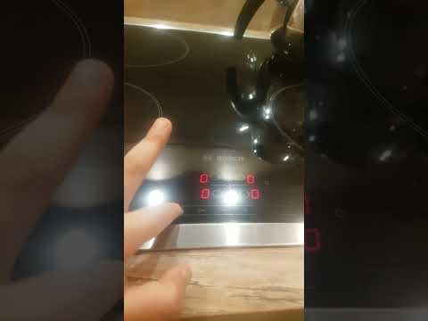Bosch stove Startup and Shutdown.