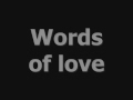 Words of love (Buddy Holly) 