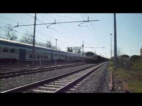 E655.277 sul MRV 57662 Maddaloni Marcianise - Venezia Marghera Scalo, in partenza da Pomezia