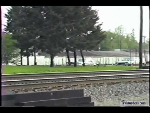 Classic Railroad Series 533 - BN and Amtrak at Princeton, IL May 17, 1989