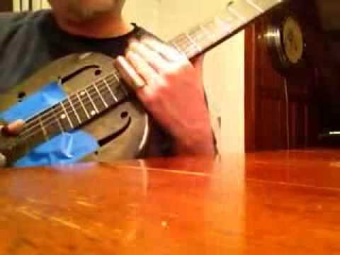 Delta Blues Slide Guitar Robert Johnson Mayhem in G - Hap Moore 1931 National Duolian