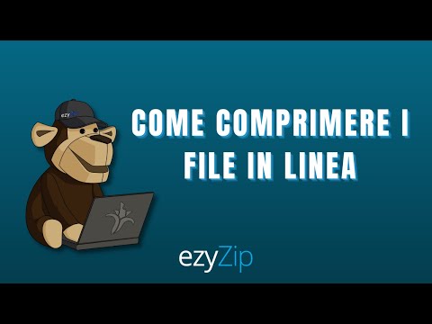 Come Comprimere i File Online 🐵 [ Guida dettagliata ]