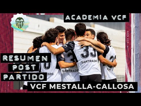 RESUMEN DEL VCF MESTALLA- CALLOSA DEPORTIVA CF (3-2)