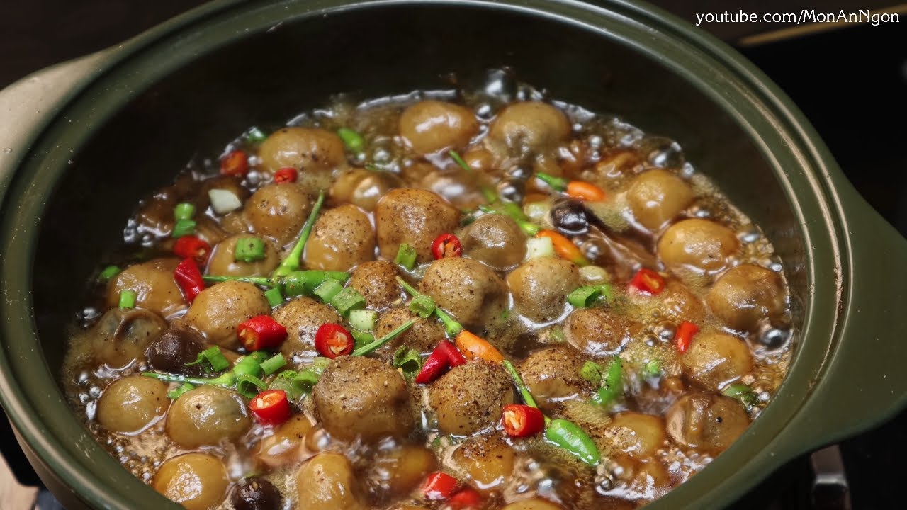 Cách Nấu Canh Nấm Rơm