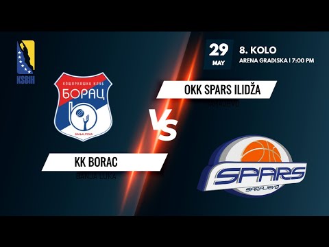 KK Borac vs OKK Spars - 8. kolo - KSBIH  - 2021/2022