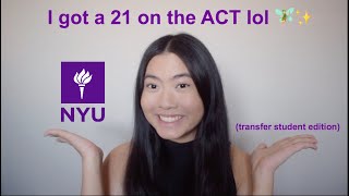HOW I GOT INTO NYU (stats, essay tips, transferring)
