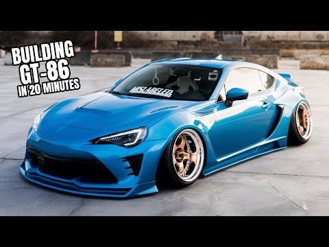 Building a BRZ/FRS in 20 minutes! *INSANE TRANSFORMATION*