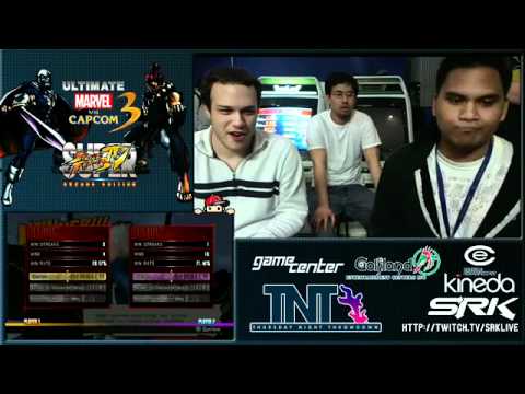 SRK TNT - North - UMvC3/SSF4:AE 2012/SFxT - 030812 (1/2)