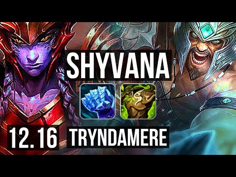 SHYVANA vs TRYNDA (TOP) | 9/2/2 | KR Diamond | 12.16