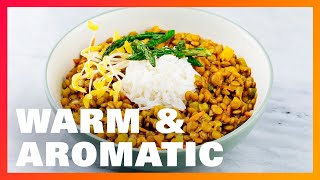 LIVE IT - Lentil Hotpot On Jasmine Rice