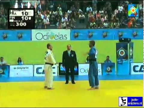 Judo 2012 World Cup Lisbon Men: Schmitt (FRA) - Virta (FIN) [-81kg]