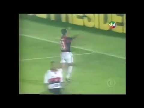 Cerro Porteno 2 a 3 Flamengo Copa Mercosul 17/09/98 Beto  Romário 2x.