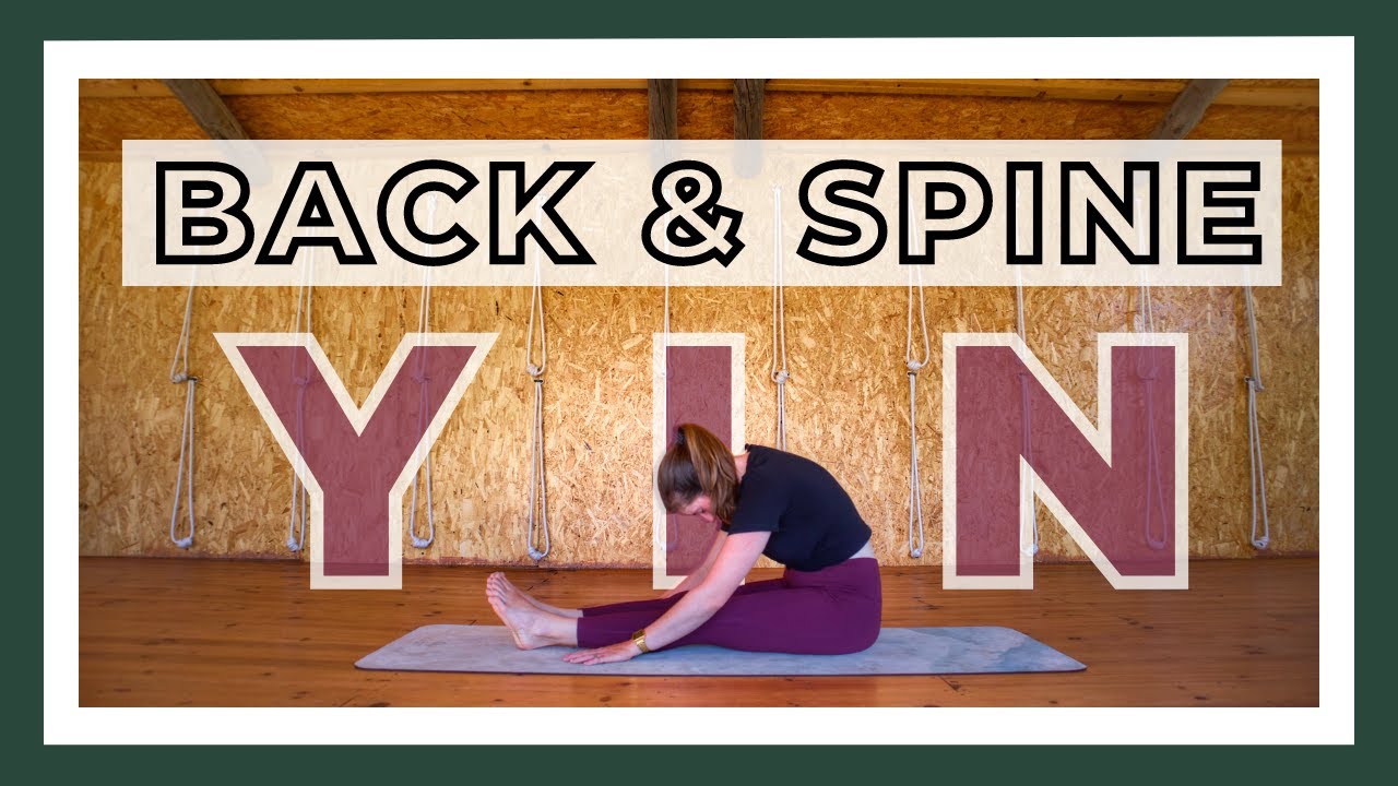 Yin Yoga for Back & Spine — Yin Yoga class, 40 minutes