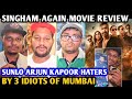 Singham Again Movie Review By 3 Idiots Of Mumbai Ajay Devgn Salman Khan Arjun Ranveer Tiger