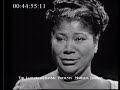 Mahalia Jackson Europe 1961  (i see god , come on children )