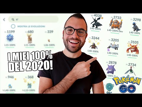 ALL THE 100% IVS OF 2020 I EARNED IN POKÉMON GO!