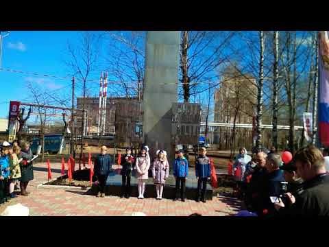 Школьники прочитали стихи ко Дню Победы с минутой молчания